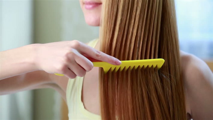 combing-hair